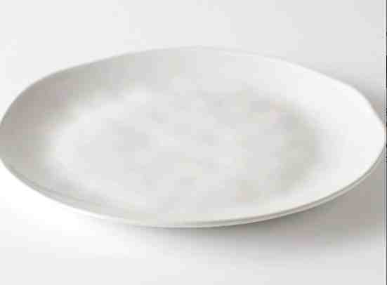 SET X 2 PLATOS PLAYO INRREGULAR GREY 20CM